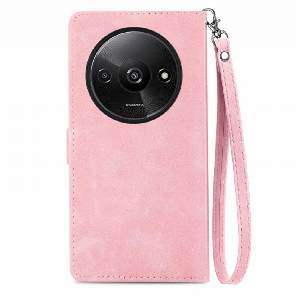 Folio-hoesje Poco C61 Kant Met Bandje