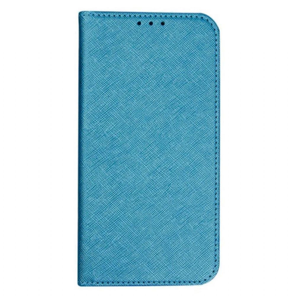 Folio-hoesje Poco C61 Kruistextuur