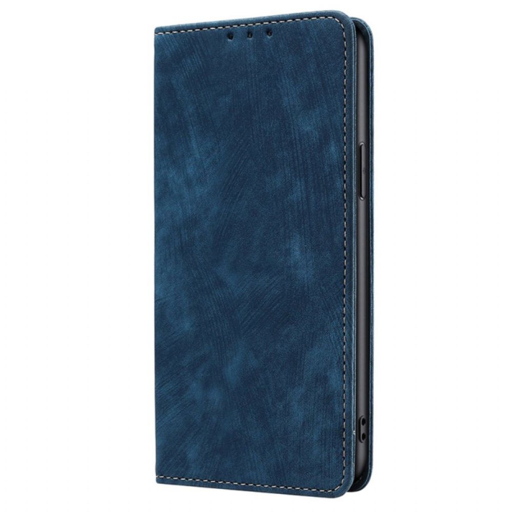 Folio-hoesje Voor Poco C61 Vintage Portemonnee Met Rfid-blokkering