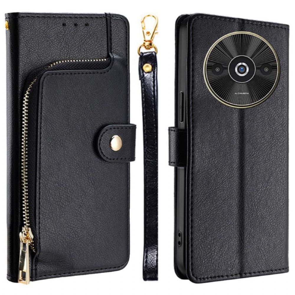 Leren Hoesje Poco C61 Zakje Met Ritssluiting