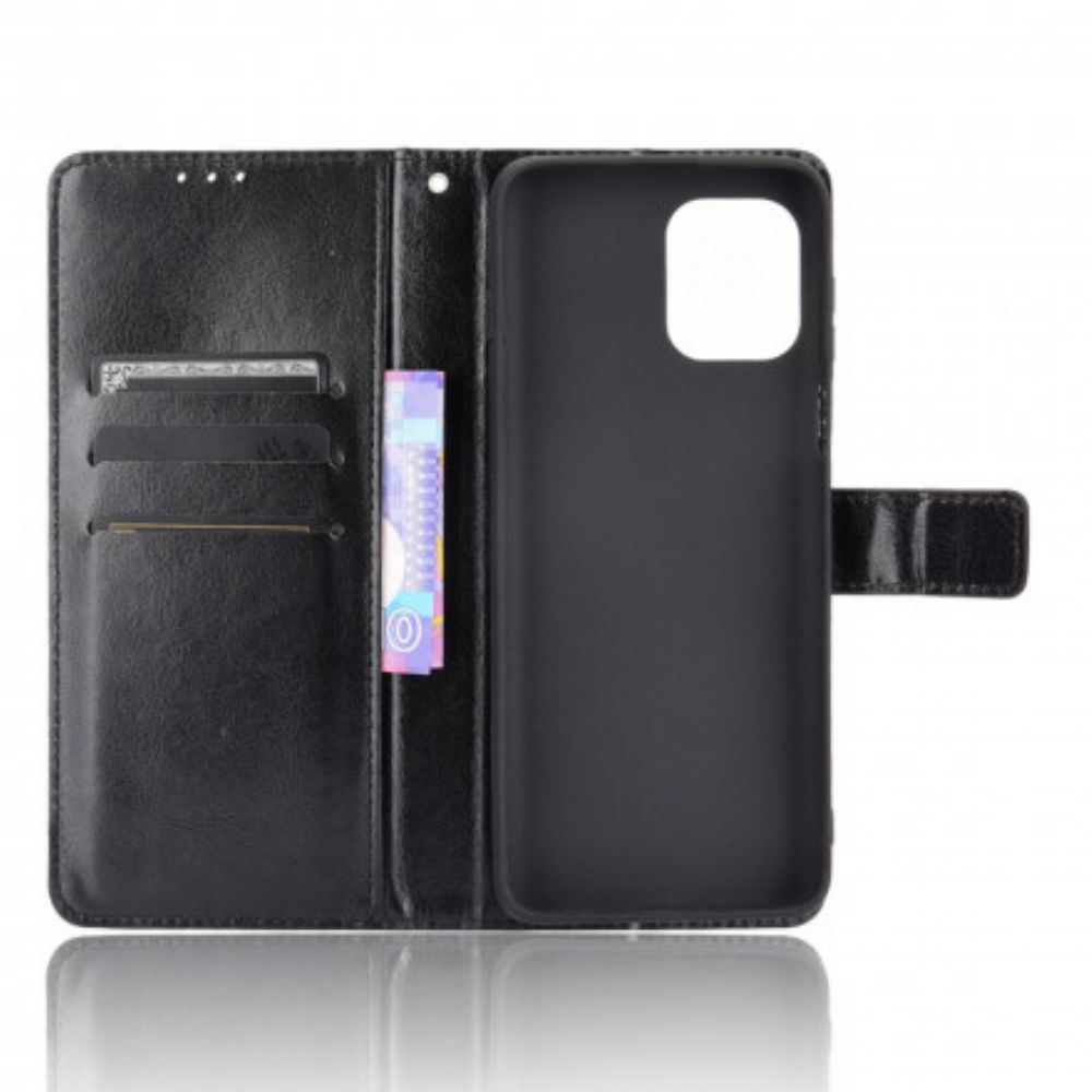 Folio-hoesje voor Moto G100 Flitsachtig Kunstleer