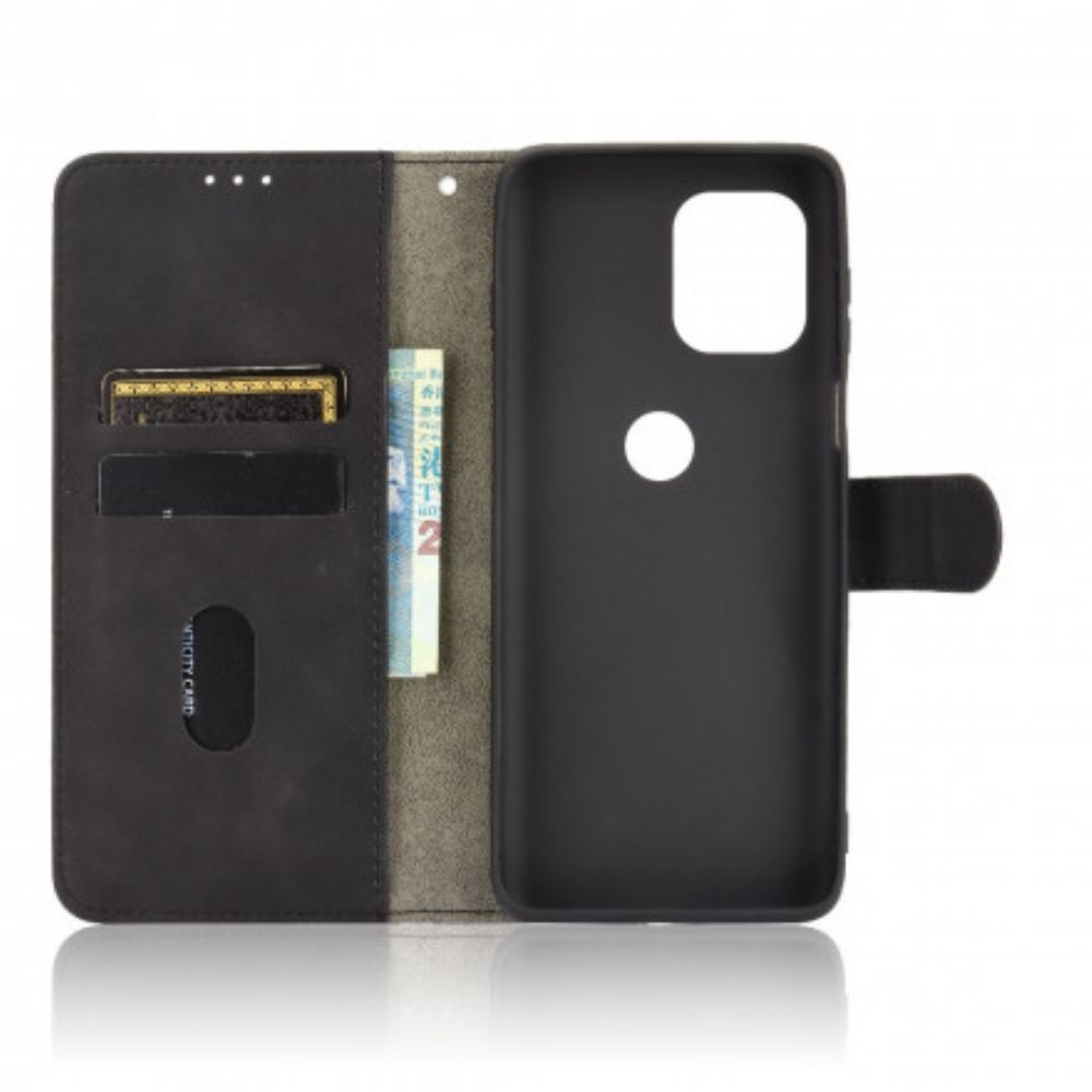 Leren Hoesje voor Moto G100 Skin-touch