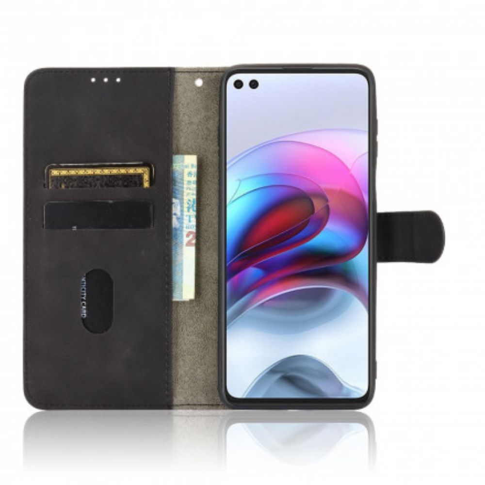 Leren Hoesje voor Moto G100 Skin-touch