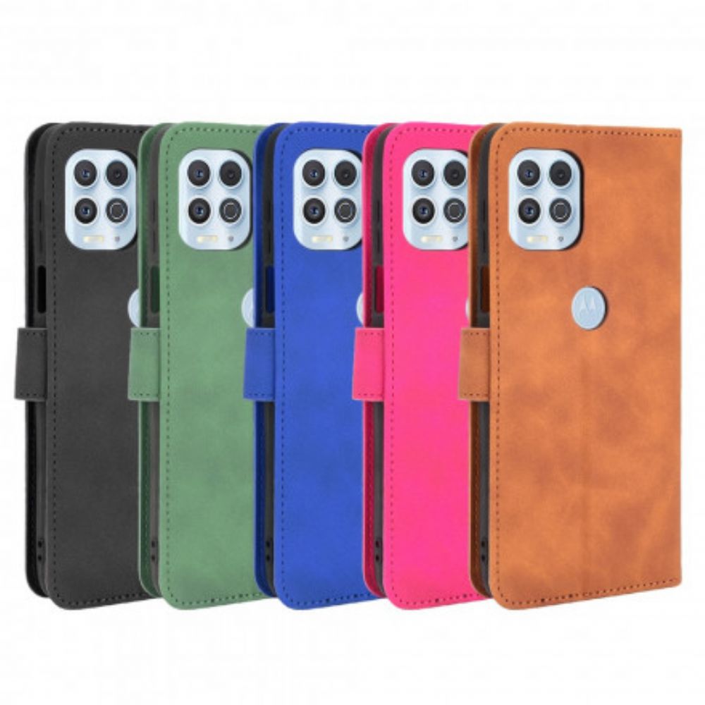 Leren Hoesje voor Moto G100 Skin-touch