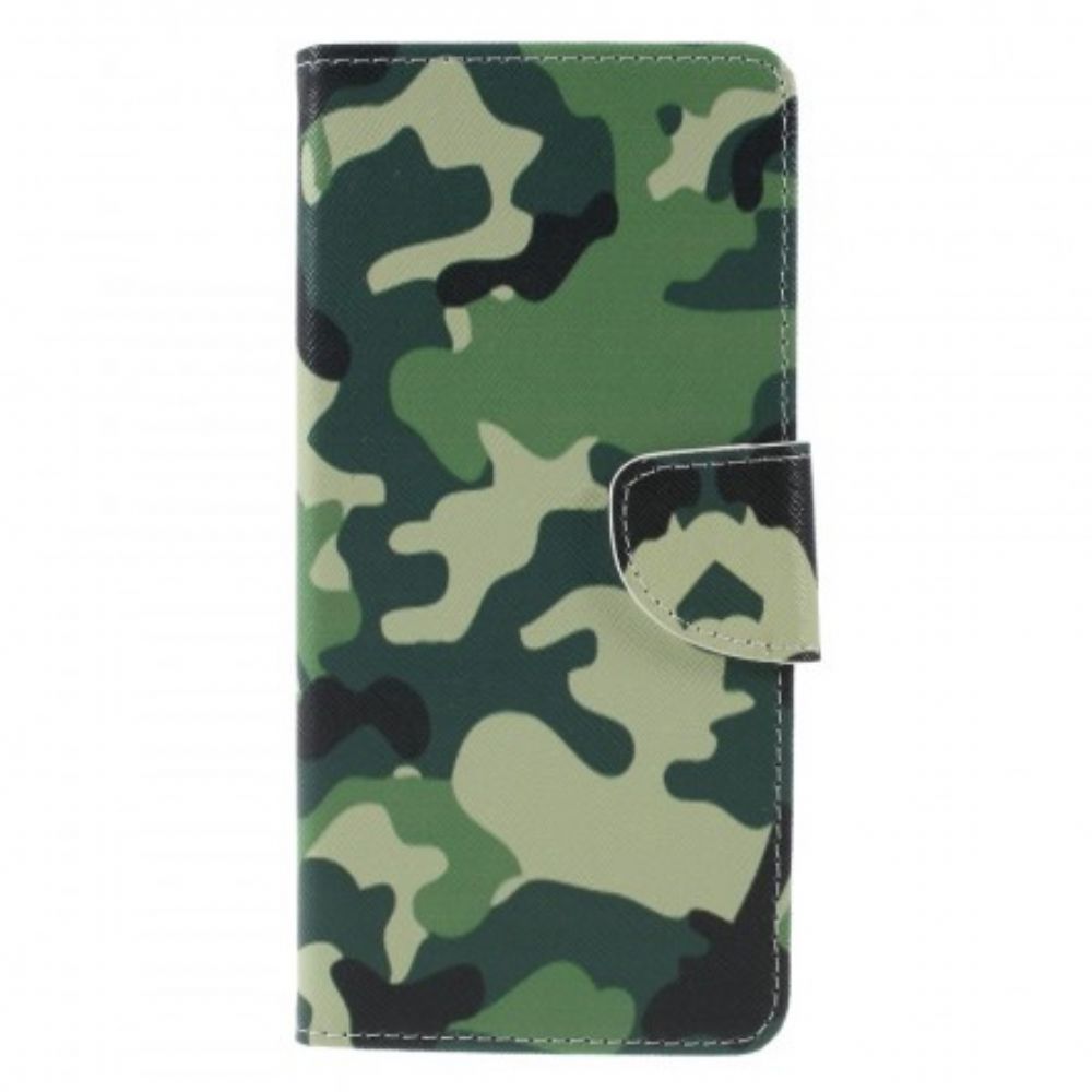 Flip Case voor Samsung Galaxy A9 Militaire Camouflage