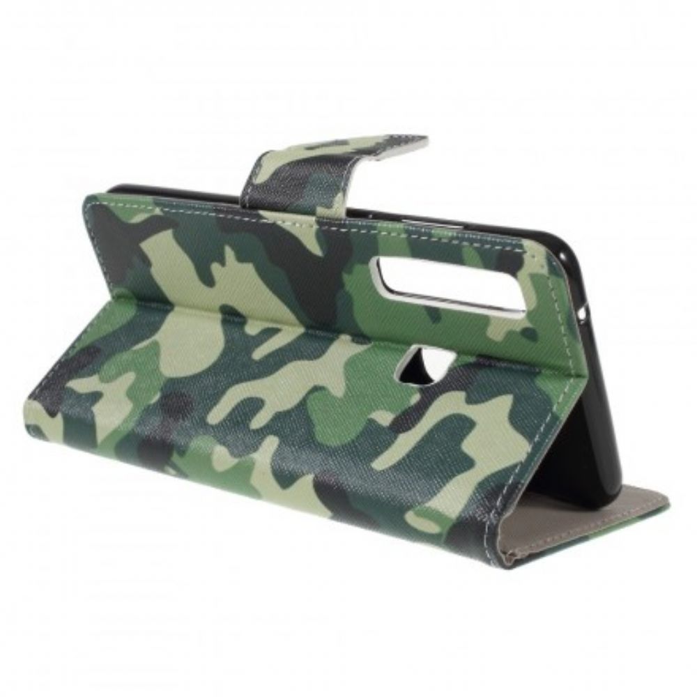 Flip Case voor Samsung Galaxy A9 Militaire Camouflage
