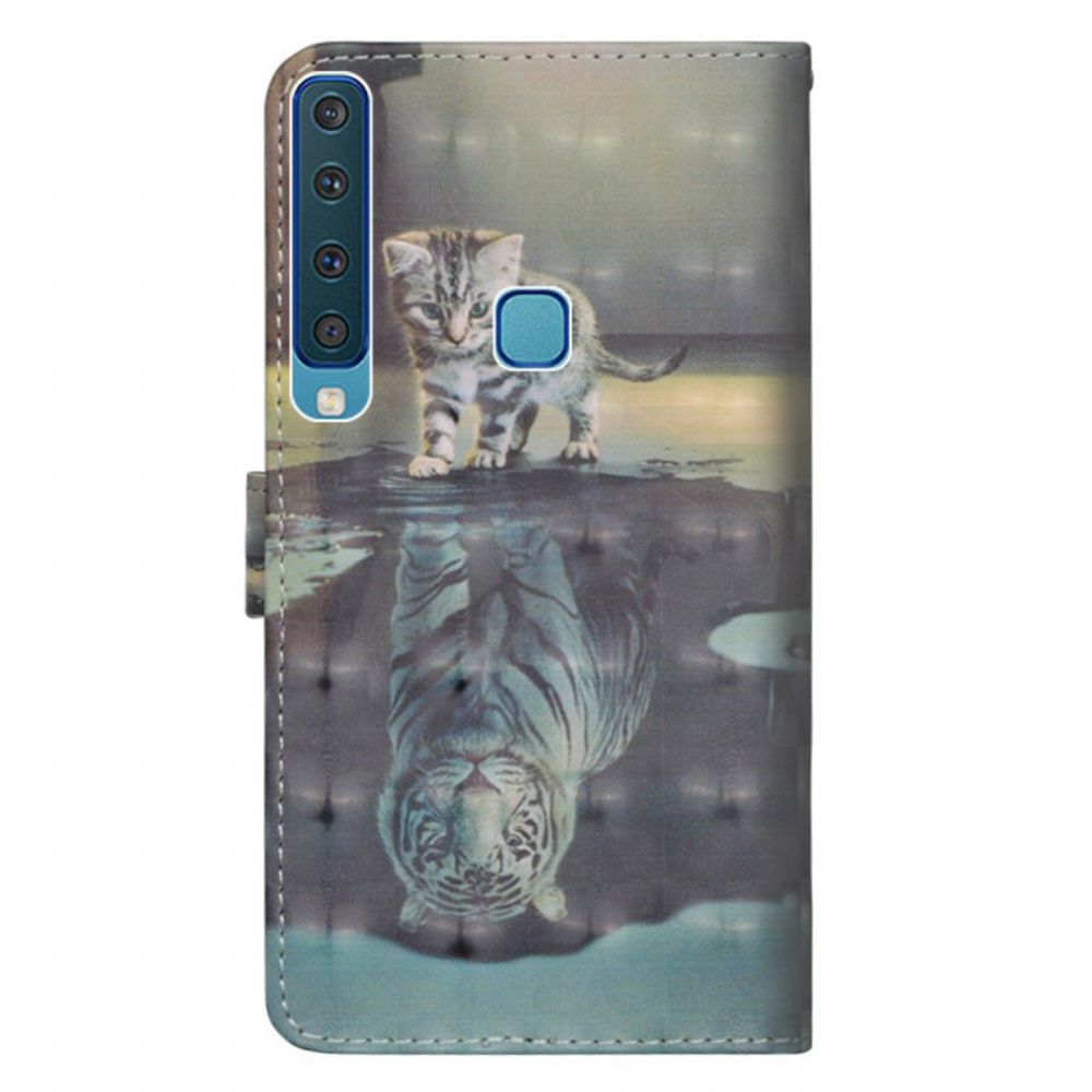 Folio-hoesje voor Samsung Galaxy A9 Ernest De Tijger