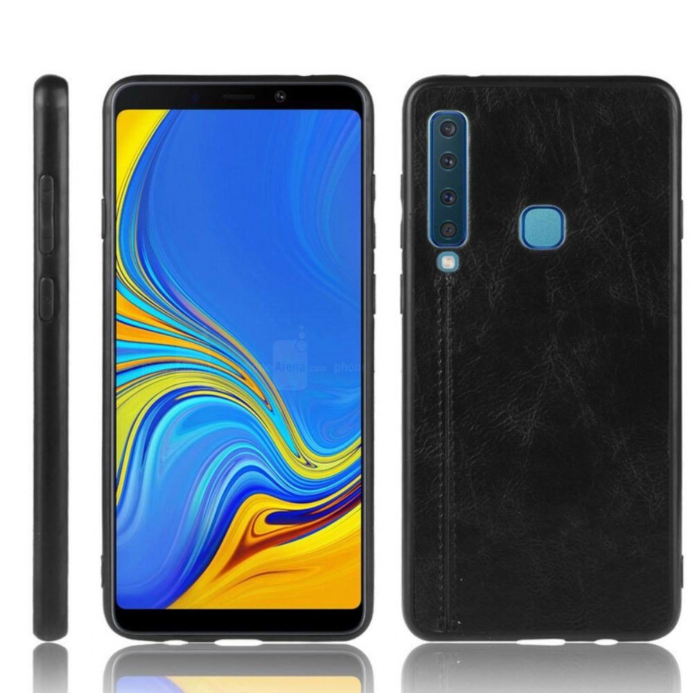 Hoesje voor Samsung Galaxy A9 Naad Leereffect