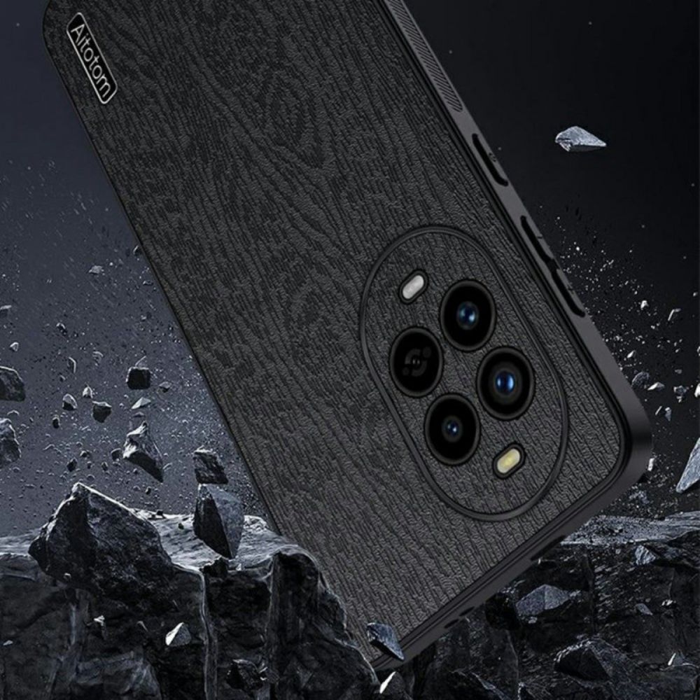 Cover Hoesje Huawei Nova 13 Pro Telefoonhoesje Houtnerf-effect