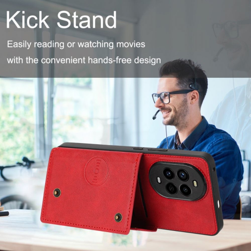 Hoesje Huawei Nova 13 Pro Kaarthouder En Standaard