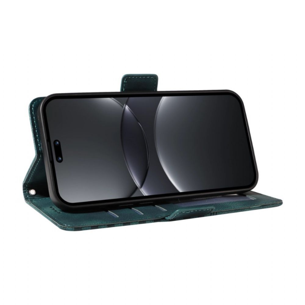 Leren Hoesje Huawei Nova 13 Pro Sterrenpatroon Bescherming Hoesje