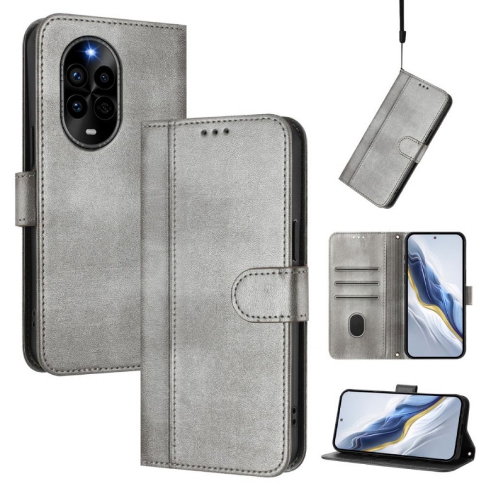 Leren Hoesje Huawei Nova 13 Pro Vintage Design Bescherming Hoesje