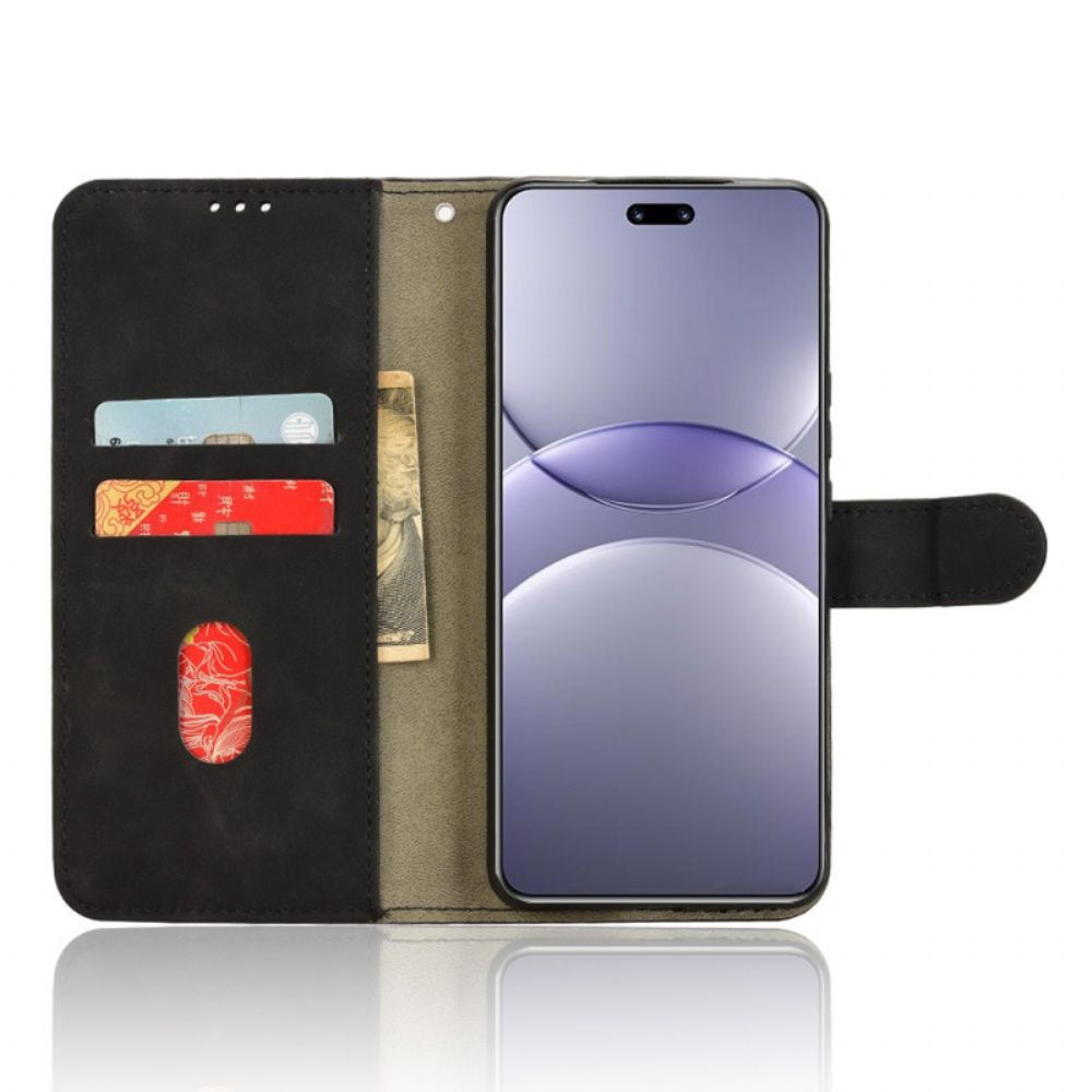 Leren Hoesje Voor Huawei Nova 13 Pro Suède-effect