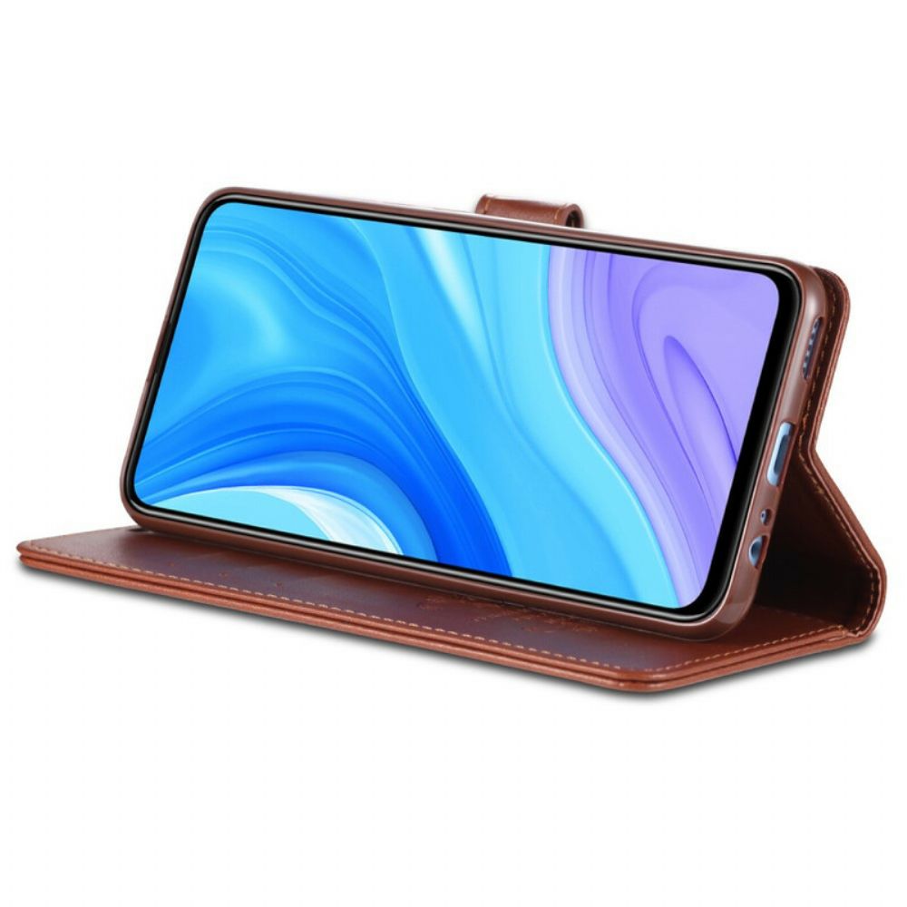 Folio-hoesje voor Huawei P Smart Z / Honor 9X Azns Kunstleer