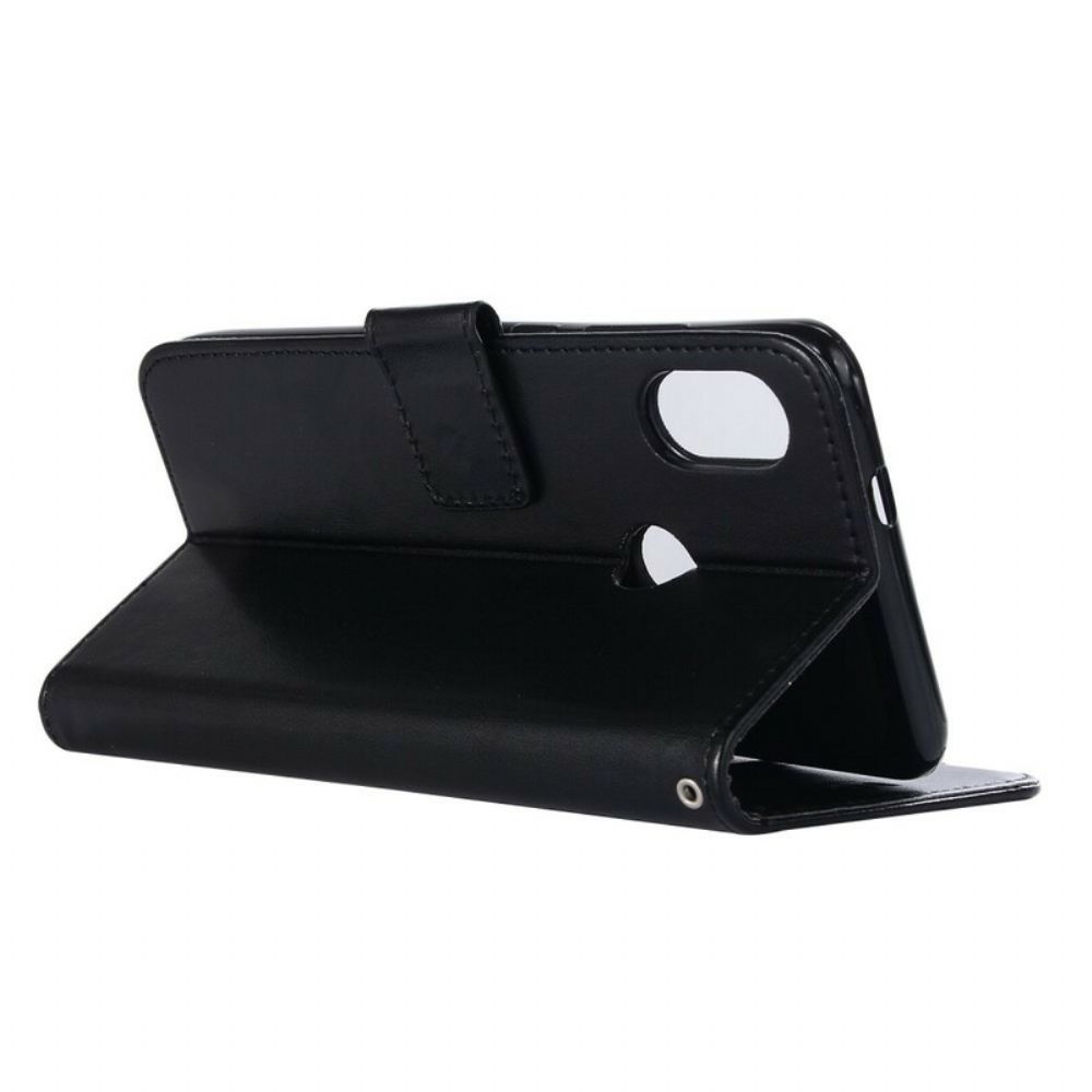 Folio-hoesje voor Huawei P Smart Z / Honor 9X Lederen Effect Catch Dreams Owl