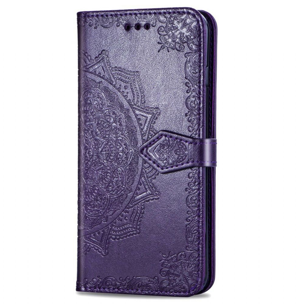 Folio-hoesje voor Huawei P Smart Z / Honor 9X Mandala Van Middelbare Leeftijd