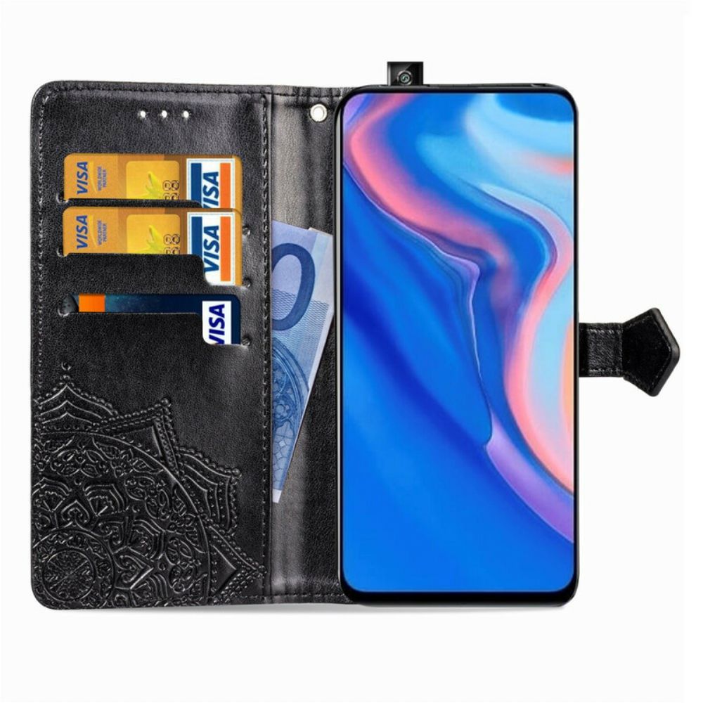 Folio-hoesje voor Huawei P Smart Z / Honor 9X Mandala Van Middelbare Leeftijd