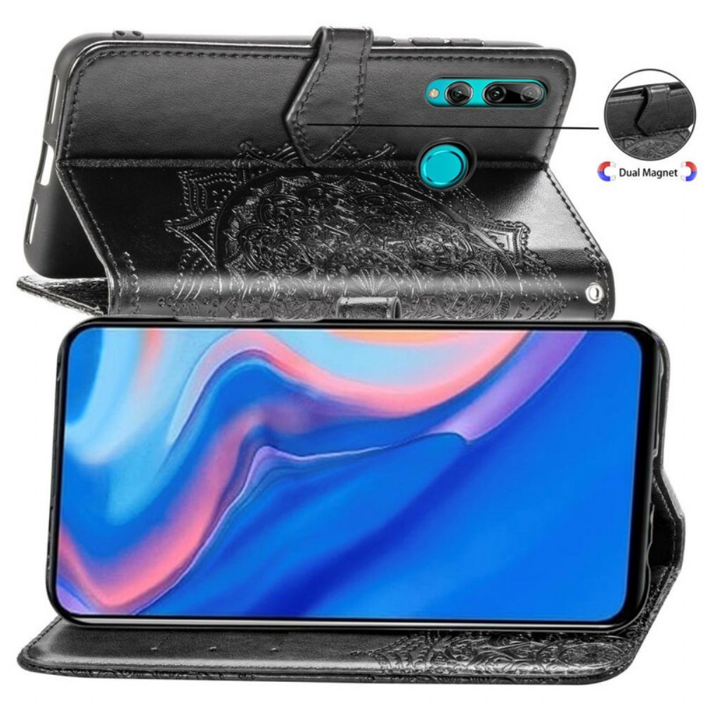 Folio-hoesje voor Huawei P Smart Z / Honor 9X Mandala Van Middelbare Leeftijd