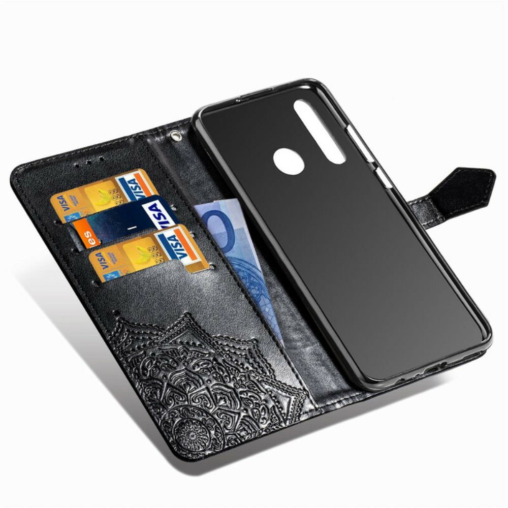 Folio-hoesje voor Huawei P Smart Z / Honor 9X Mandala Van Middelbare Leeftijd