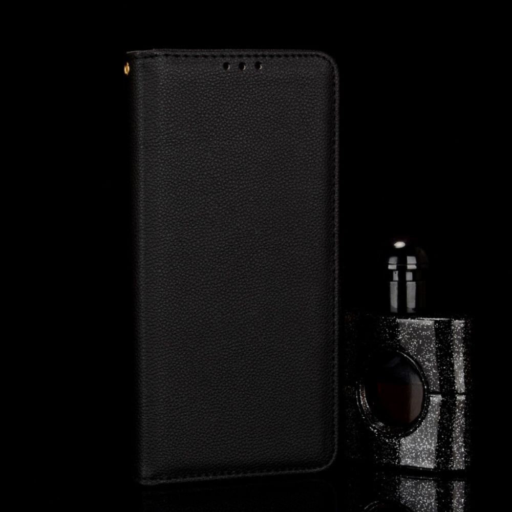 Flip Case voor Realme 9i Lychee Van Kunstleer