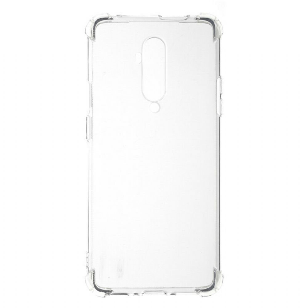 Hoesje voor OnePlus 7T Pro Transparante Versterkte Hoeken