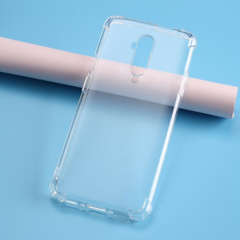 Hoesje voor OnePlus 7T Pro Transparante Versterkte Hoeken
