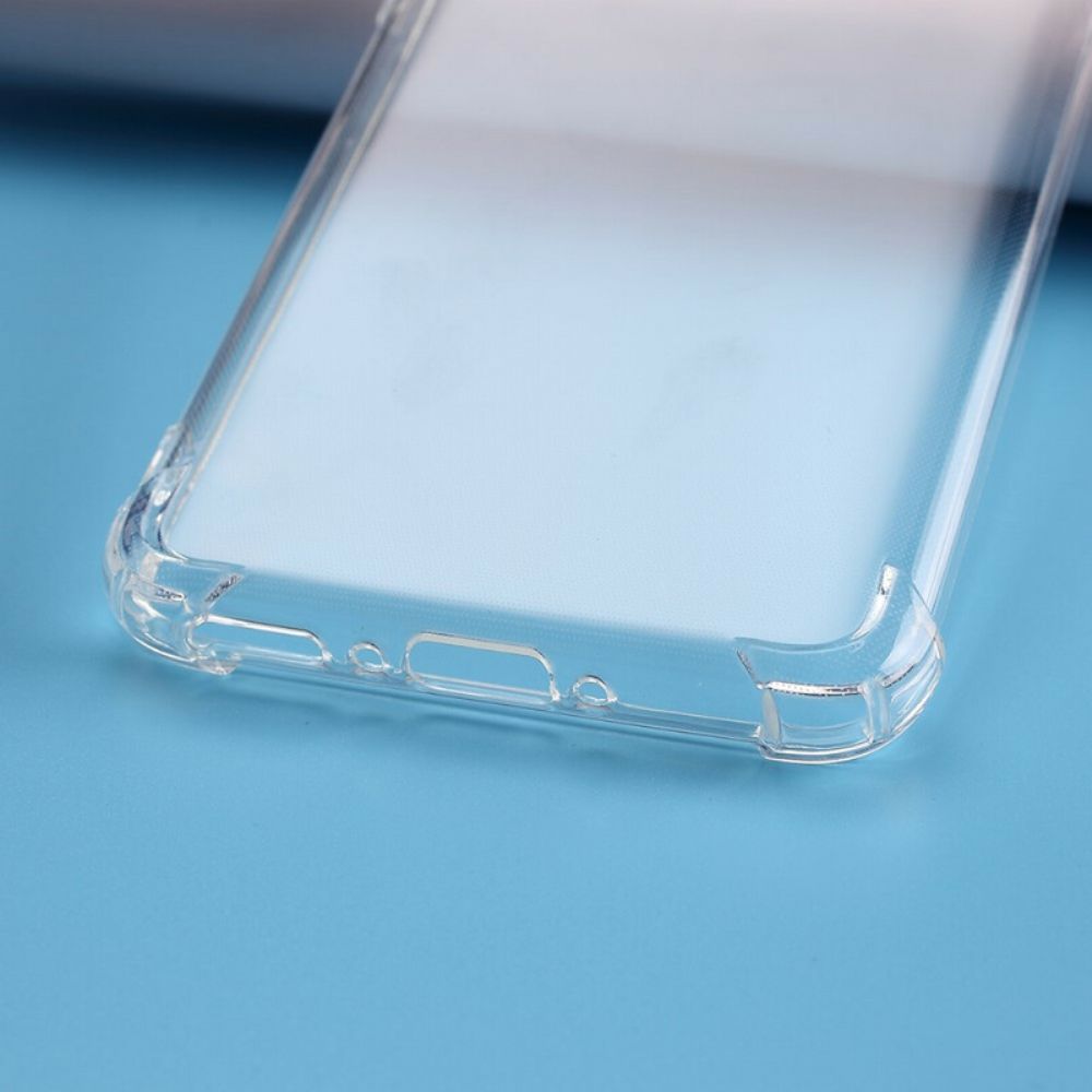 Hoesje voor OnePlus 7T Pro Transparante Versterkte Hoeken