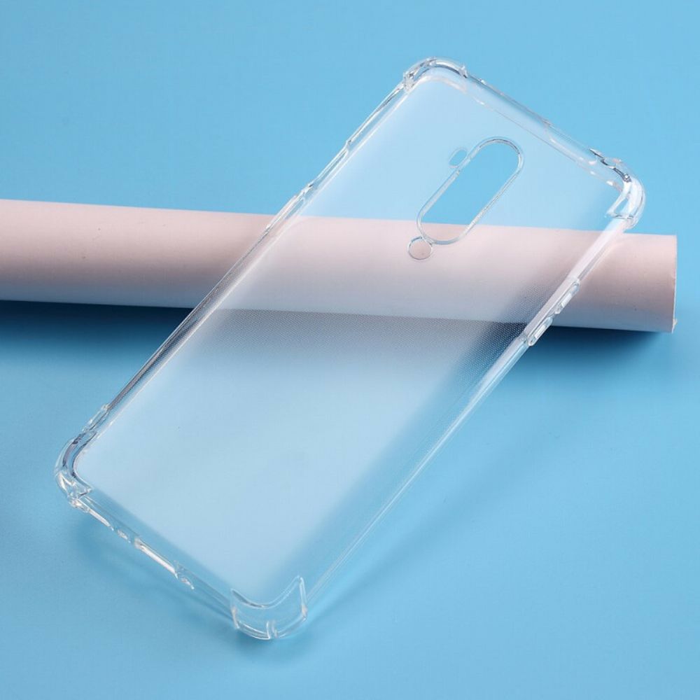 Hoesje voor OnePlus 7T Pro Transparante Versterkte Hoeken