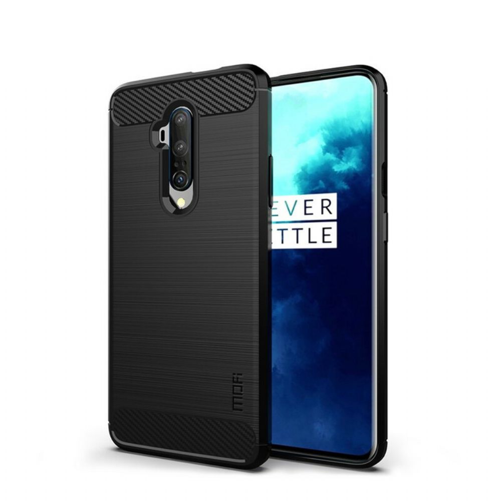 Telefoonhoesje voor OnePlus 7T Pro Mofi Geborstelde Koolstofvezel