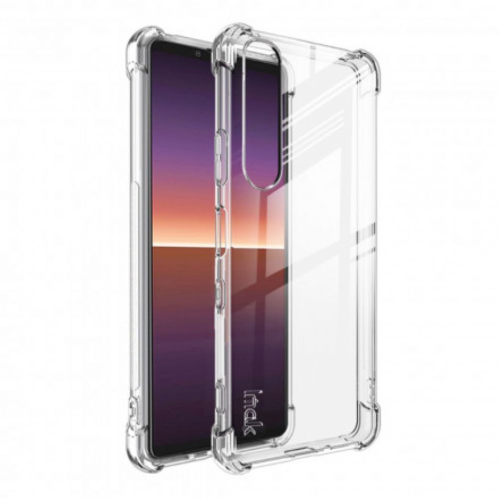 Hoesje voor Sony Xperia 1 III Transparant Met Imak Screen Film