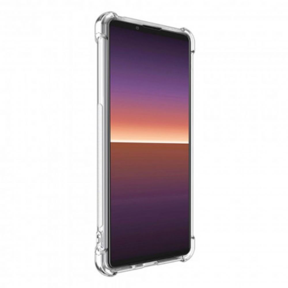 Hoesje voor Sony Xperia 1 III Transparant Met Imak Screen Film
