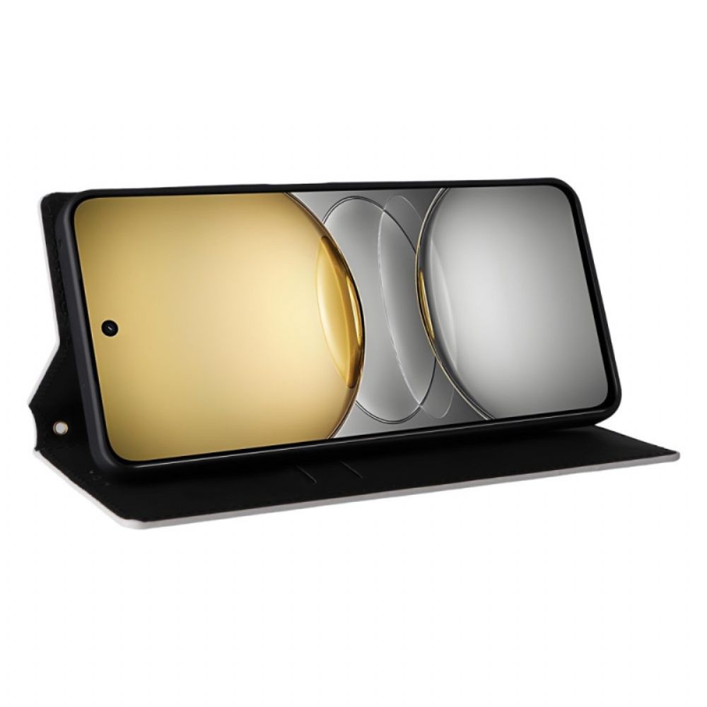 Folio-hoesje Realme 14x 5g Diamantpatroon