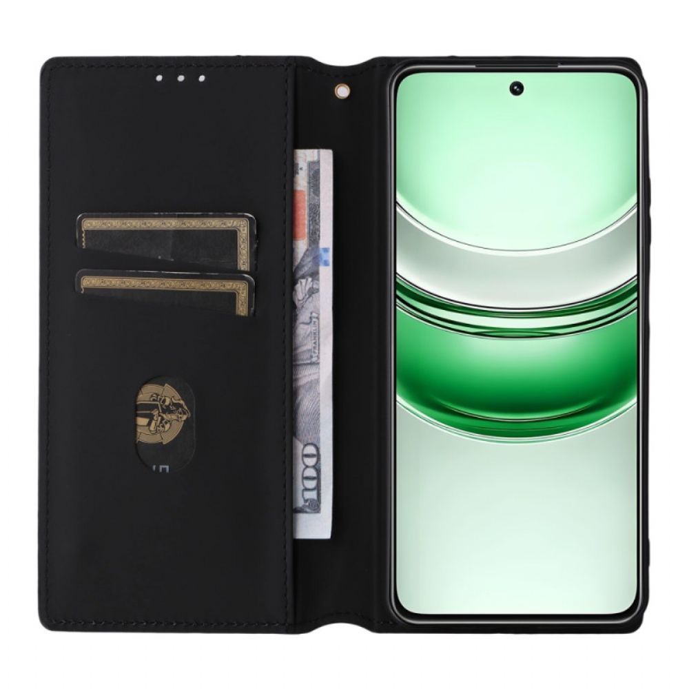 Folio-hoesje Realme 14x 5g Diamantpatroon Bescherming Hoesje