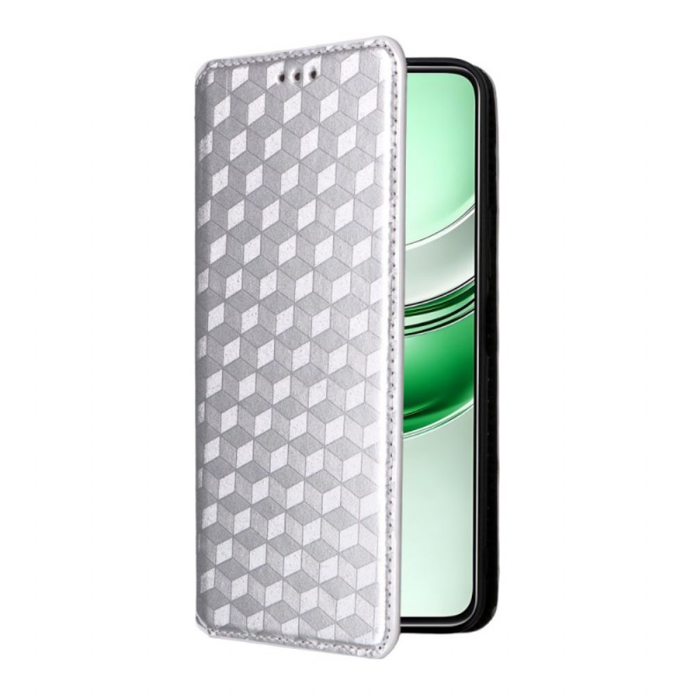 Folio-hoesje Realme 14x 5g Diamantpatroon Bescherming Hoesje