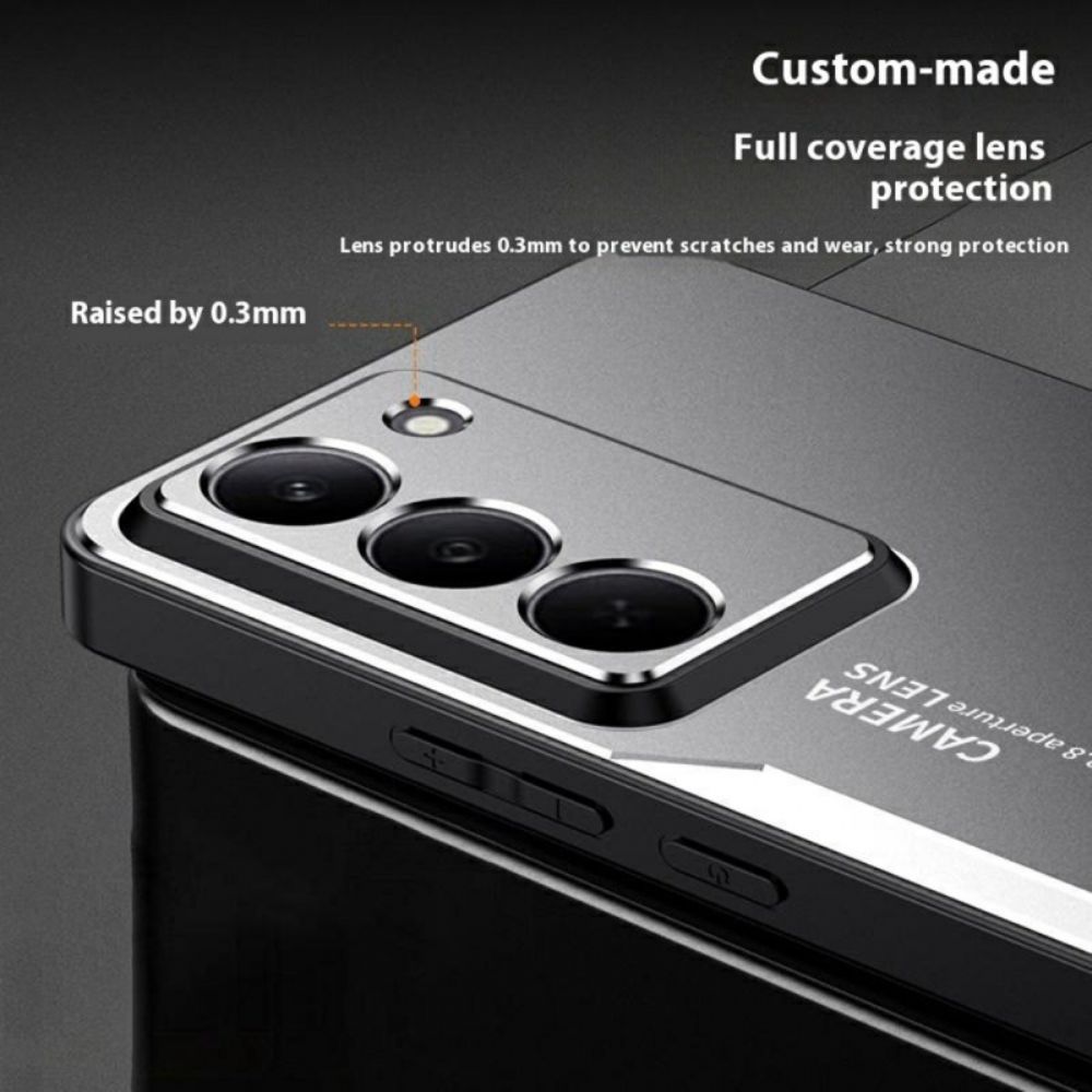 Hoesje Voor Realme 14x 5g Metaaleffect