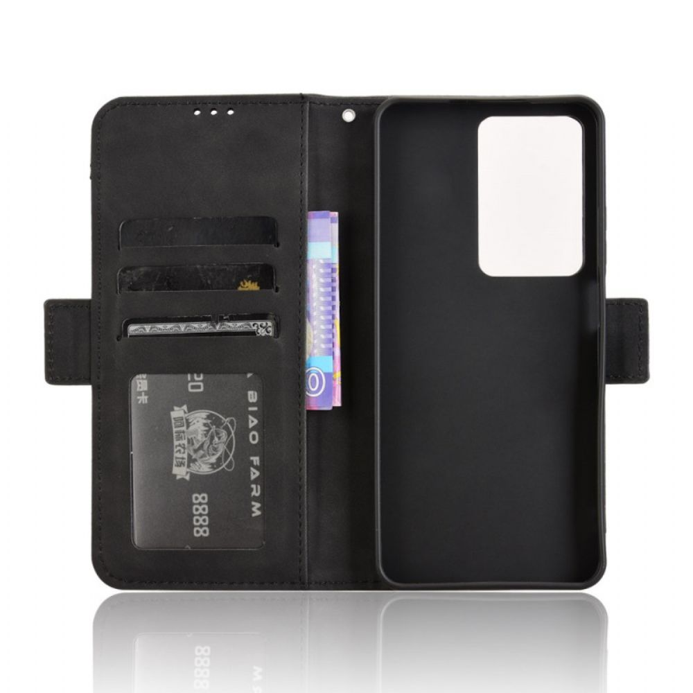 Leren Hoesje Realme 14x 5g Meerdere Kaarten Bescherming Hoesje