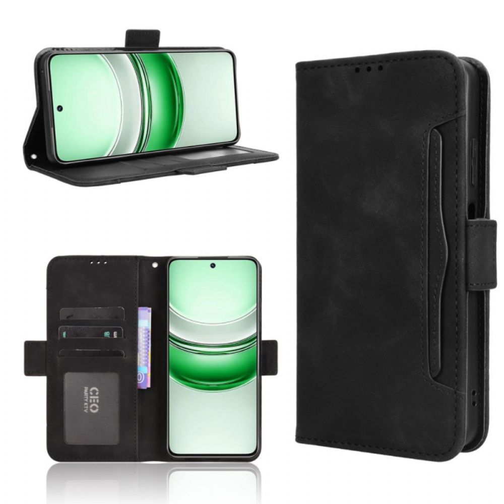 Leren Hoesje Realme 14x 5g Meerdere Kaarten Bescherming Hoesje