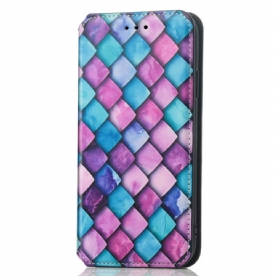 Bescherming Hoesje voor Poco X4 Pro 5G Folio-hoesje Caseneo Rfid-ontwerp