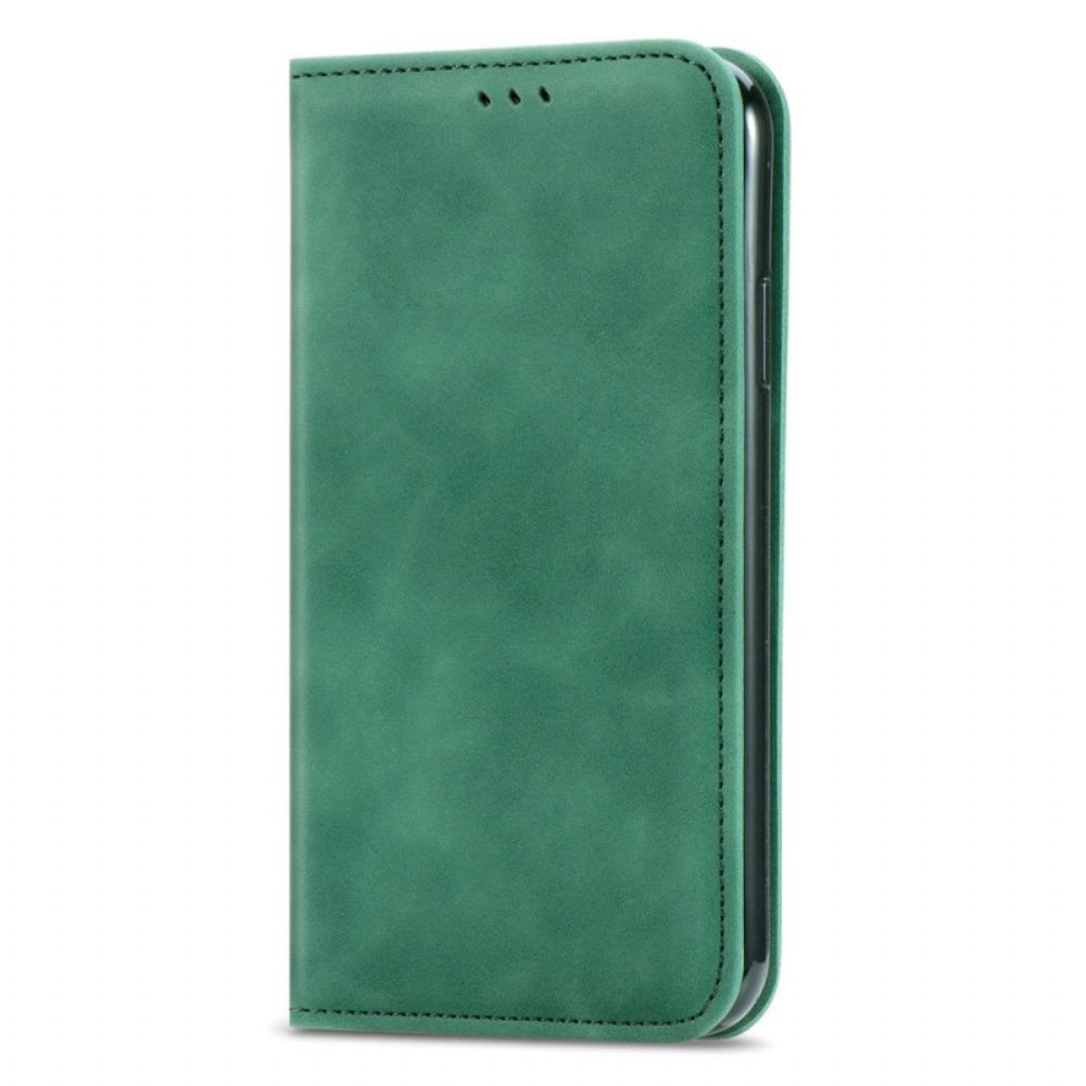 Bescherming Hoesje voor Poco X4 Pro 5G Folio-hoesje Skin-touch