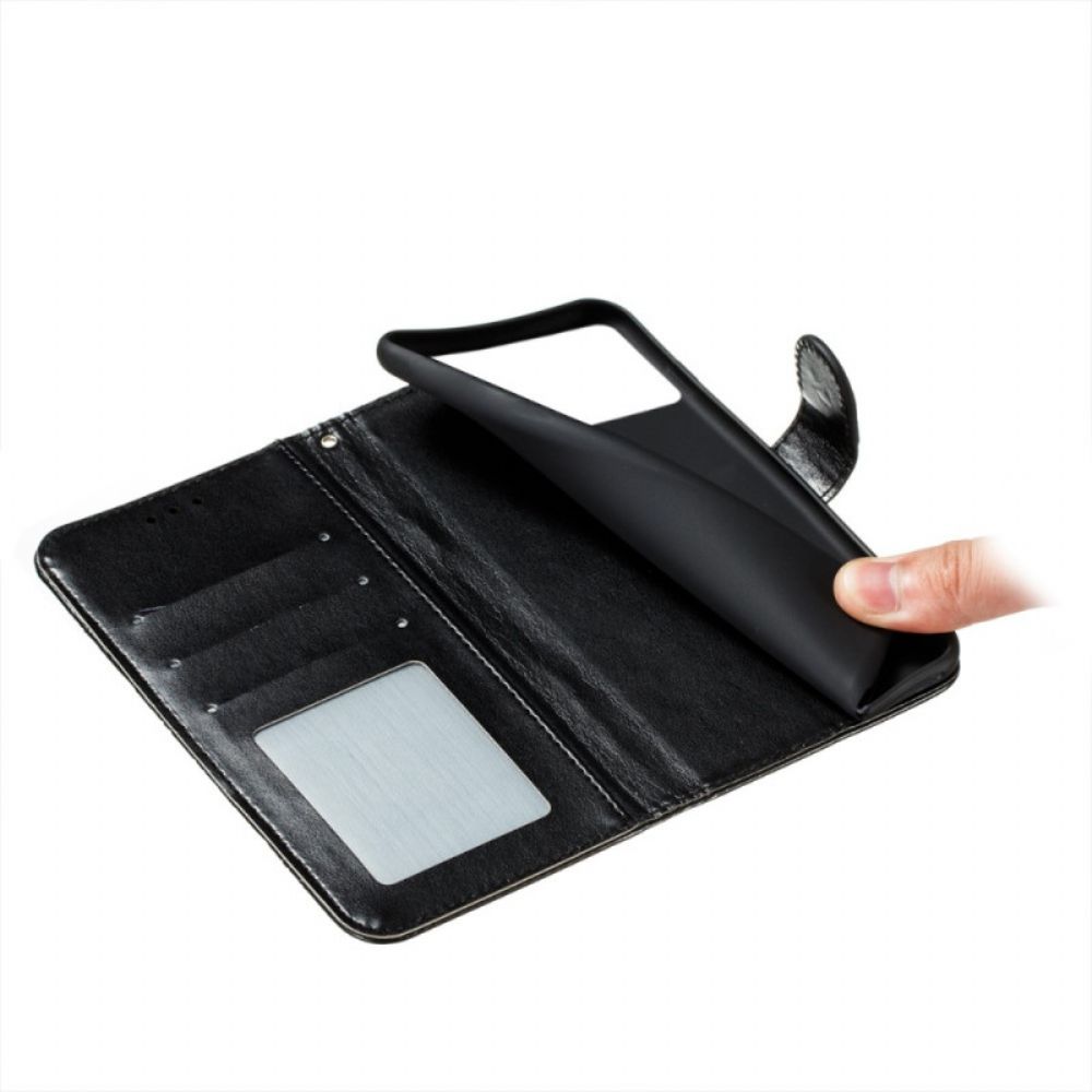 Folio-hoesje voor Poco X4 Pro 5G Mandala Met Koord