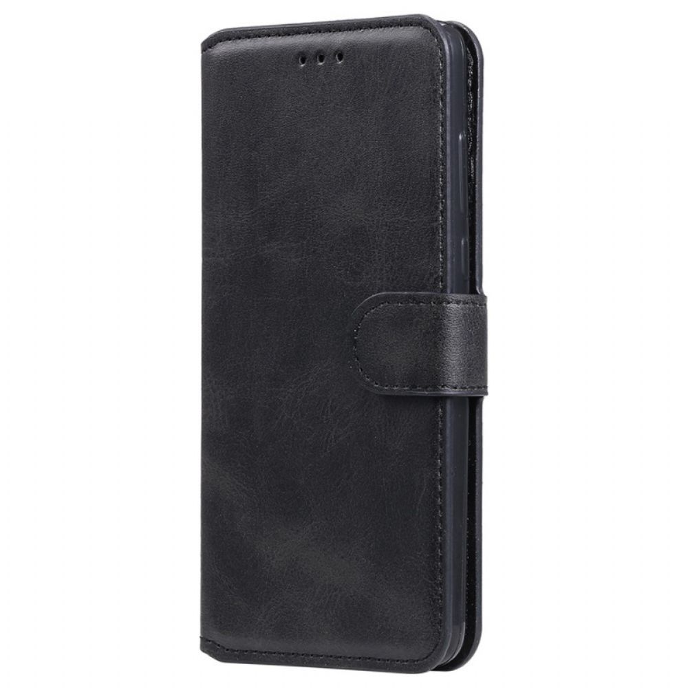 Leren Hoesje voor Poco X4 Pro 5G Klassiek Leereffect