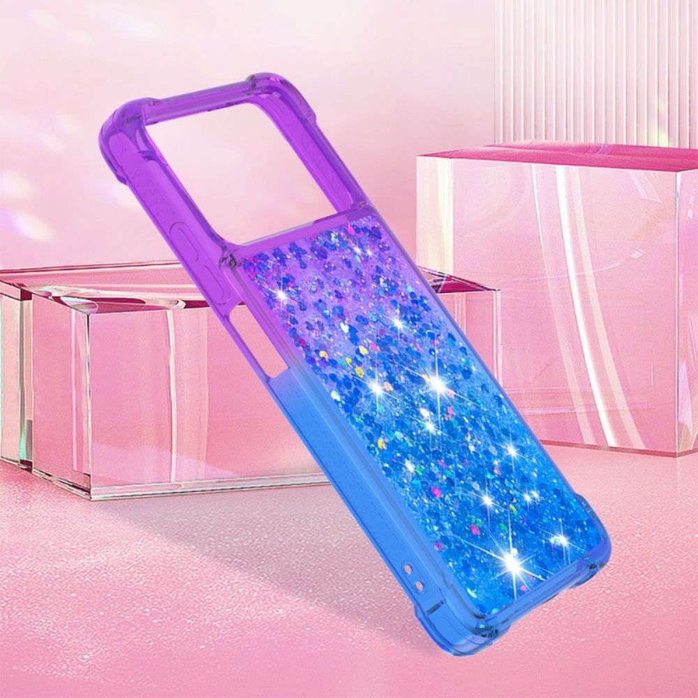 Telefoonhoesje voor Poco X4 Pro 5G Kleur Pailletten