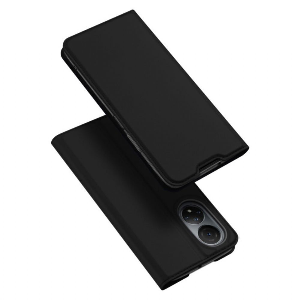 Bescherming Hoesje voor Honor X7 Folio-hoesje Dux Ducis Pro-skin
