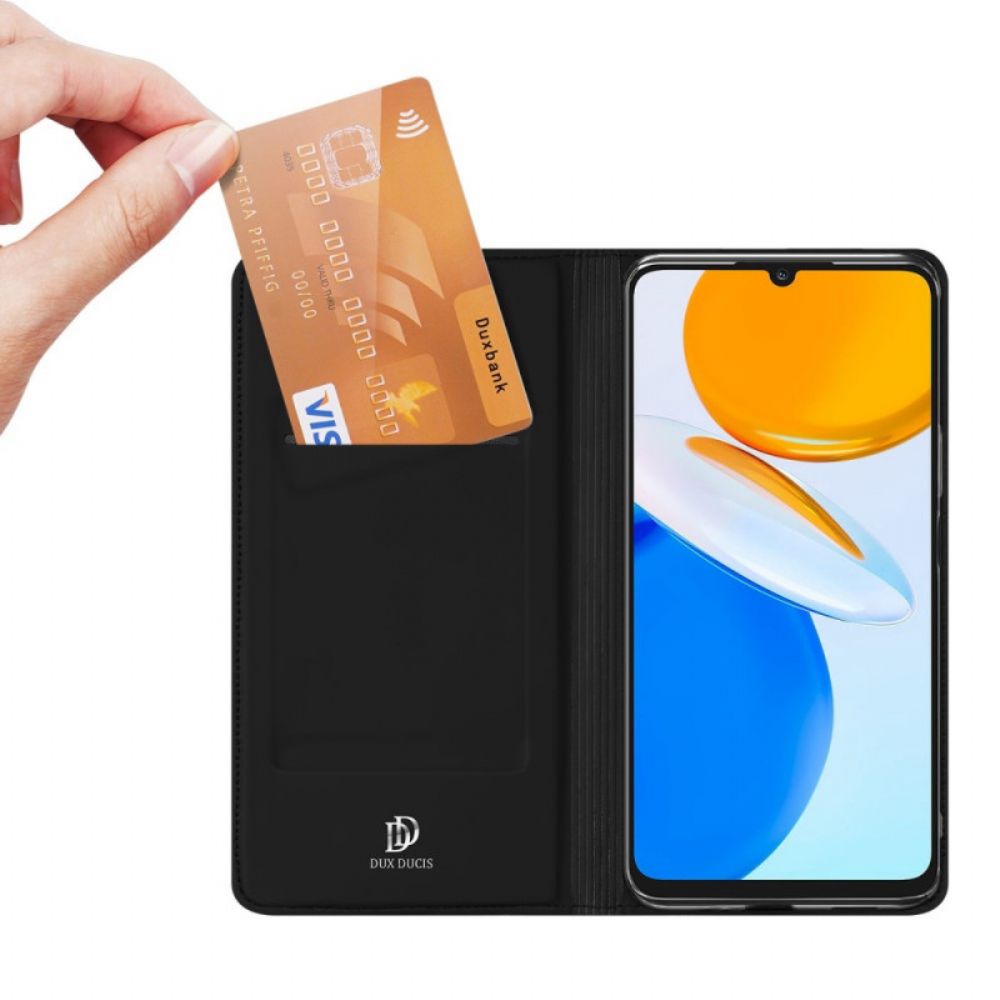 Bescherming Hoesje voor Honor X7 Folio-hoesje Dux Ducis Pro-skin