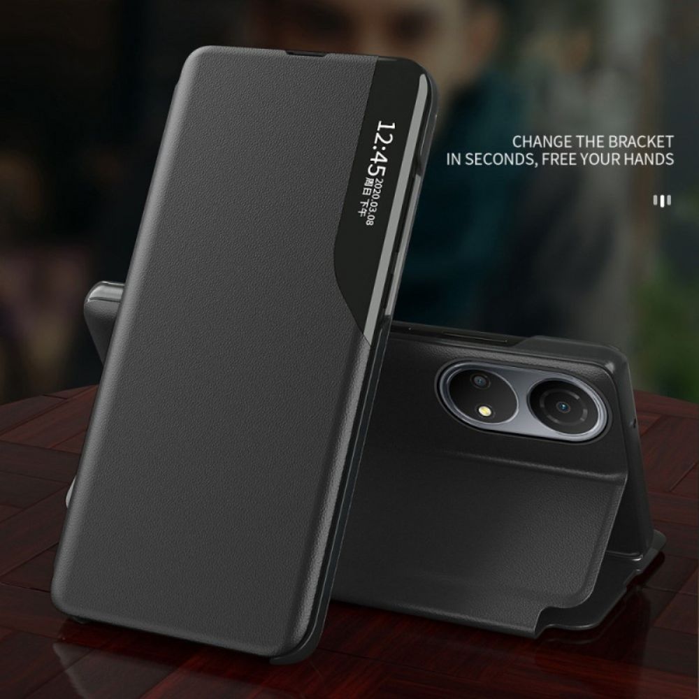 Bescherming Hoesje voor Honor X7 Getextureerd Kunstleer