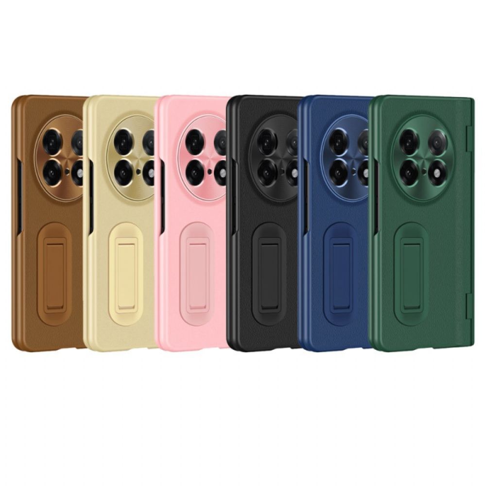 Case Hoesje Oppo Find N5 Telefoonhoesje Geïntegreerde Standaard En Schermbeschermer