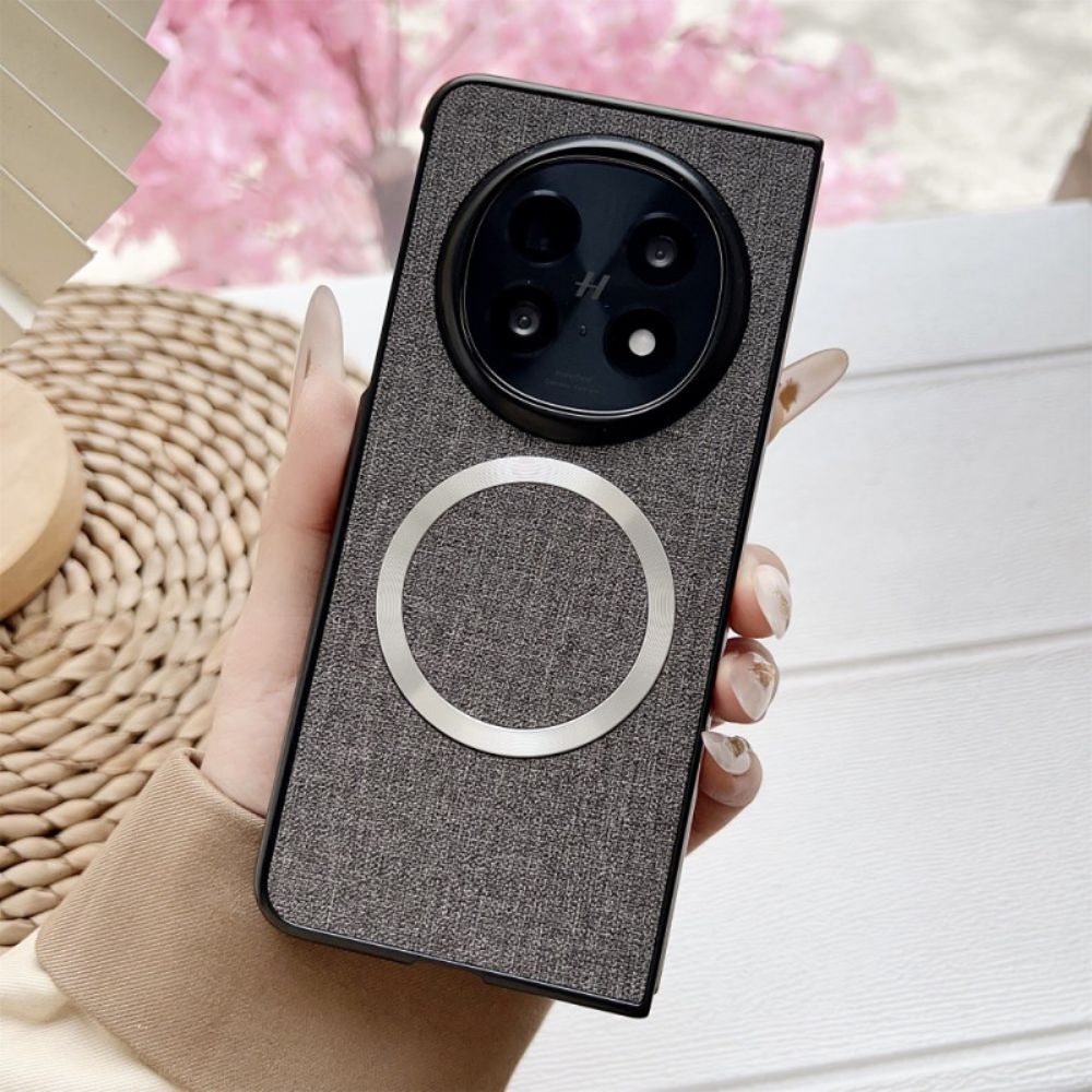 Cover Hoesje Oppo Find N5 Telefoonhoesje Magsafe-compatibele Stof