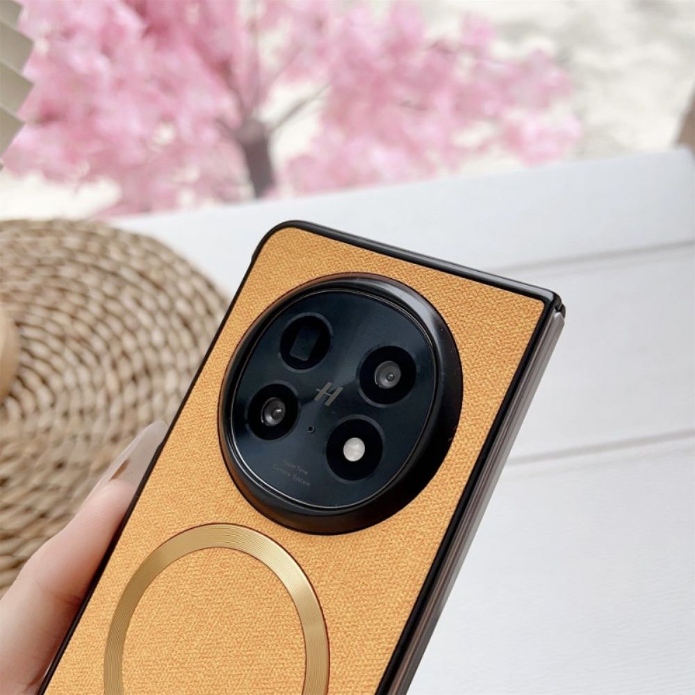 Cover Hoesje Oppo Find N5 Telefoonhoesje Magsafe-compatibele Stof