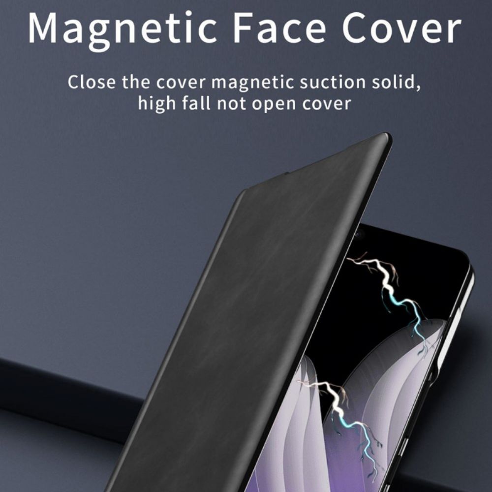 Cover Voor Oppo Find N5 Leereffect