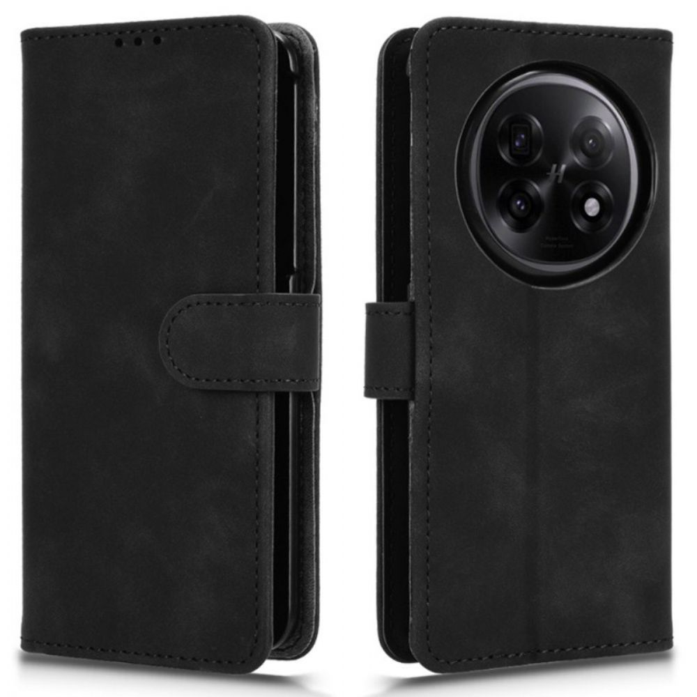 Folio-hoesje Oppo Find N5 Suède-effect